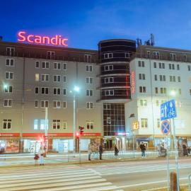 व्रोकला में, होटल Scandic Wrocław