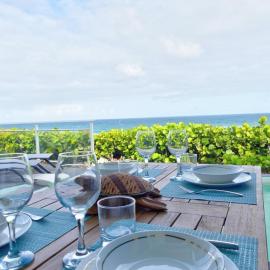 2-bedrooms villa with panoramic sea view and private pool, hotel v destinácii Saint Martin