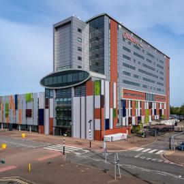 Hampton by Hilton Liverpool John Lennon Airport, hotell i Speke