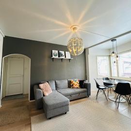 Harmony two-room condo near bus- and railwaystation, hotel a Turku