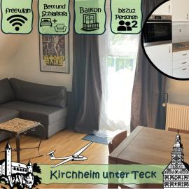 RoDo Balcony - 2 Zimmer Apartment mit 1 Schlafzimmer & Balkon, khách sạn ở Kirchheim unter Teck