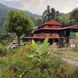 Hillage Retreat & Farmstay, hotel in Pāti Bhanjyāng