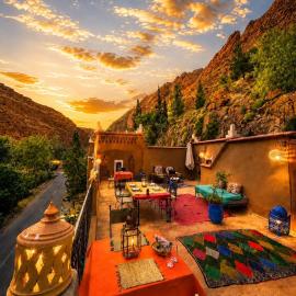 Auberge La Fibule Du Dades, хотел в Aït Idaïr