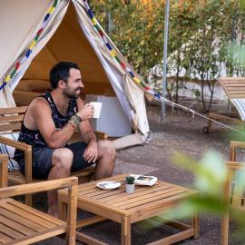 Nisi Glamping, hotell i Paralia Rachon