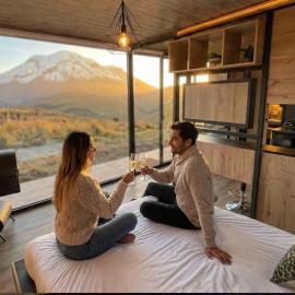 Tiny house, comfort and peace facing Chimborazo, khách sạn ở Riobamba