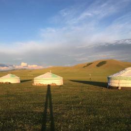 Mongolian traditional Ger accomodation, hotel en Narst