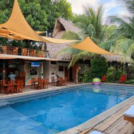 Hotel Michanti, hotell i El Zonte
