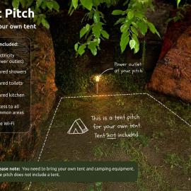 Camping Pitch with Electricity, hotell sihtkohas Kutaisi