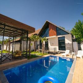 Qafqaz Retro Bungalow, отель в Габале