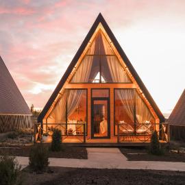 A-frame village, ξενοδοχείο σε Tosor