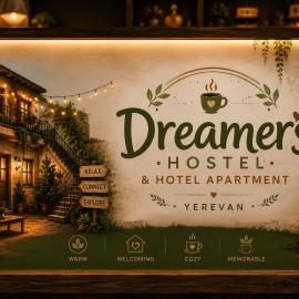 Dreamers Hostel & Hotel Apartment, hotel em Yerevan
