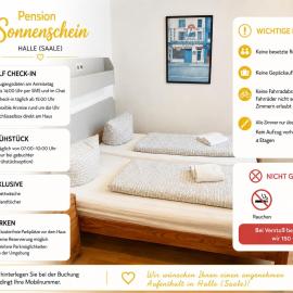 Pension Sonnenschein, khách sạn ở Halle an der Saale