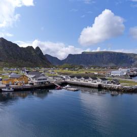 Værøy Brygge Hotell, hotel em Værøy