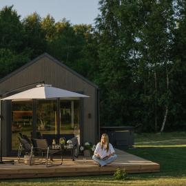 Ruoliškis tiny house, hotel en Biržai
