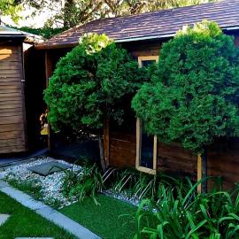 BEACH BUNGALO, Terrace, wifi, FAHÁZ, AC, BBQ, parking, hotel em Siófok