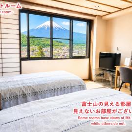 Fujisansuikan Kawaguchiko 富士山水館，富士河口湖的飯店