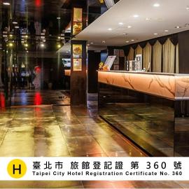 鼎正國際商務旅館, hotell i Taipei