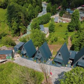 Danzi camping tiny house, hotel 