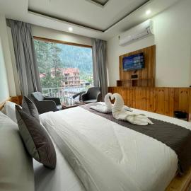 Hotel The Travica Kasol Centrally Heated & Air Cooled Near Volvo Bus Stand, hotel v destinácii Kasol
