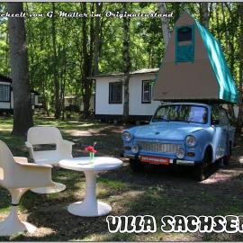 Dranske में, होटल KULT TRABANT "Villa Sachsenruh" direkt am Strand