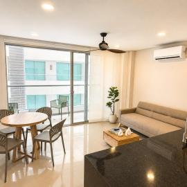 Modern condo Cabrero - Pool, Beach and Walled City, hotel en Cartagena de Indias
