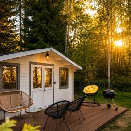 Pērkone में, होटल Baltic Beach Charm Tiny House C