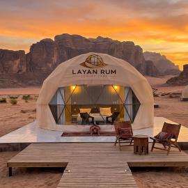 LAYAN RUM LUXURY CAMP & Jeep Tours, hotel di Wadi Rum