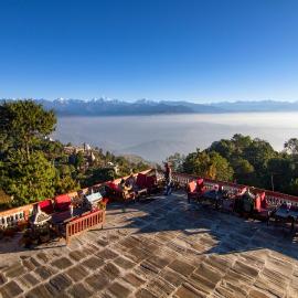 Peaceful Cottage & Cafe Du Mont, hotel en Nagarkot