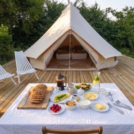 Langeland Glamping, hotell i Rudkøbing