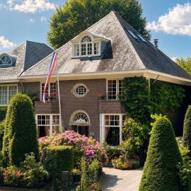 Deventer Heritage en Boutique B&B, museumhuis "De Worp", het huis met de theekoepel, logeren in authentiek historisch erfgoed, hotel a Deventer