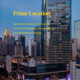 Marriott Executive Apartments Chongqing, hotel di Chongqing