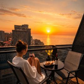 Sunset View Aparthotel Orbi City Batumi, hotel u gradu Batumi
