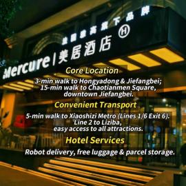 Mercure Chongqing Jiefangbei Hongya Cave, hotel Csungkingban