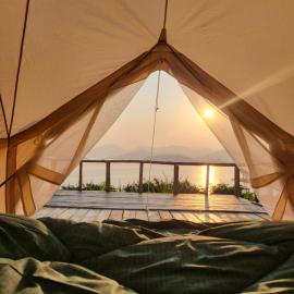 Ruhondo Campsite View, hotel di Muhororo