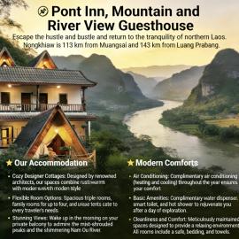 Pont Inn Nong Khiaw, Hotel in Nongkhiaw