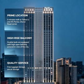 Pagoda Hotel Chengdu Taikoo Li, hotel Csengtuban