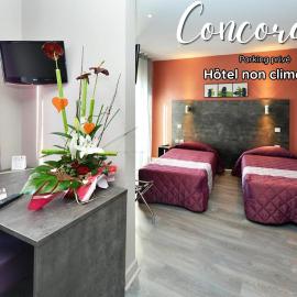 Rodez में, होटल Hôtel Concorde - Rodez Centre Ville