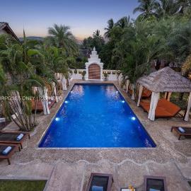 La palm Luang prabang, hotel Luangprabangban