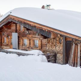 Hütte Wilfried, hotell i Hainzenberg