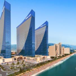 Orbi City Panoramic Aparthotel, hotelli kohteessa Batumi