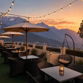 The Zinnia Castle- Dharamshala # Centrally Heated & Air Cooled # Premium Rooms # Lift # Bar # Terrace # Big Parking # Near market # Top Rated # Property of the year