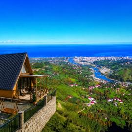 Rize में, होटल Tenta bungalov