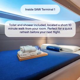 Kepler Club Sabiha Gökçen Airport - International Transit Area, отель в Стамбуле