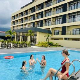 Vangvieng THAVIKUN HOTEL, hotel in Vang Vieng