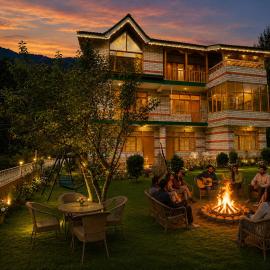 Snow Clad Private & independent 1,2,3,4,5 Bedrooms Luxury Villa & Cottages, Manali, ξενοδοχείο σε Manāli