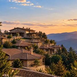 Pliadon Gi Mountain Resort & Spa, hotel em Kato Trikala Korinthias