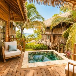 Red Frog Jungle Lodges、バスティメントスのホテル