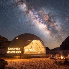 DESERT ECHO lUXURY CAMP, hotel en Wadi Rum