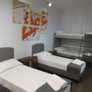 Bed in 4-Bed Male Dormitory Room with En suite Bathroom
