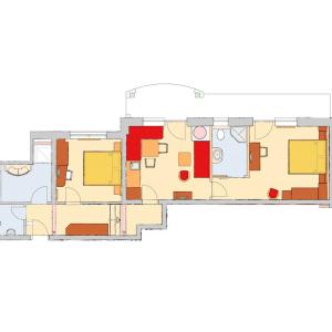 Superior Family Suite with Two Bathrooms